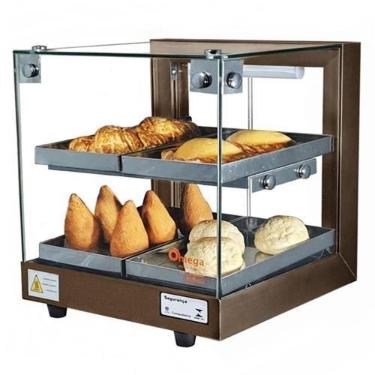 Imagem de BD4 - Estufa Beta para salgados 4 bandejas Dupla Café - 127V - Omega