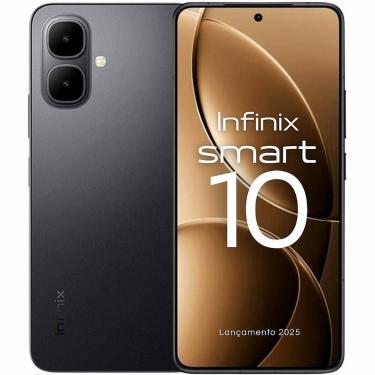 Imagem de Smartphone Infinix Smart 10 128GB Tela 120Hz 5000mAh IP64 Carregamento