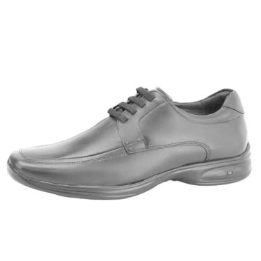 Imagem de Sapato Masculino Casual Conforto Jotape 3d Vision, Preto, 41