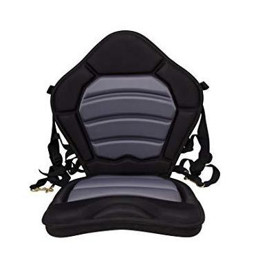 Imagem de BKC Assento para caiaque PS277 Ultra Thick Pro Deluxe com espuma viscoelástica para conforto e suporte lombar com ajuste ergonômico