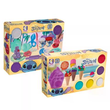 Imagem de Kit Massinha Stitch Disney: Sorveteria e Confeitaria com Acessórios  C