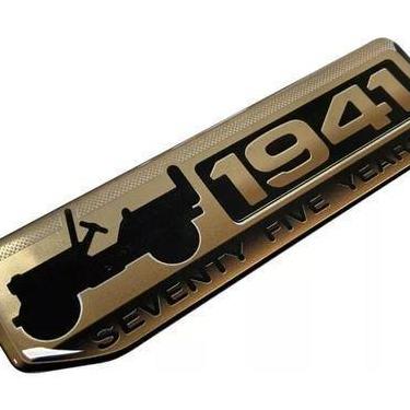 Imagem de Adesivo 3d Jeep Renegade Wrangler Compass 1941 75 Anos Res12 - SPTS