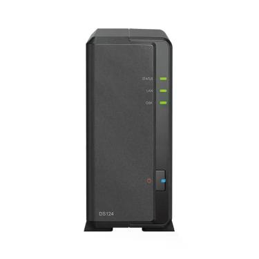 Imagem de Servidor NAS Synology DiskStation DS124 com 1 Baia (Sem Disco)
