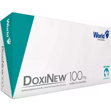 Imagem de Doxinew 100mg 14 comprimidos  - world veterinária - world veterinária 