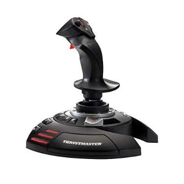 Imagem de Thrustmaster T.Flight Stick X - Joystick ergonômico para simulador de voo com resistência ajustável e amplo apoio para as mãos para PC