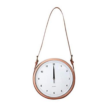 Imagem de RELOGIO DE PAREDE DECORATIVO COM ALÇA 30CM (Gold Rose)