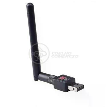 Imagem de Antena Usb 2.0 Receptor De Wifi Wireless Internet Sem Fio 1200Mbps 802.Inn Pc Notebook 75