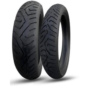 Imagem de Par Pneus 110/70-17+140/70-17 MT03 Fazer CB300 - Black Tyres