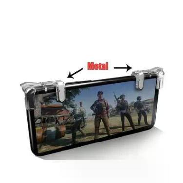 Imagem de Gatilhos De Metal Gamepad Botões L1-r1 Pubg, Free Fire