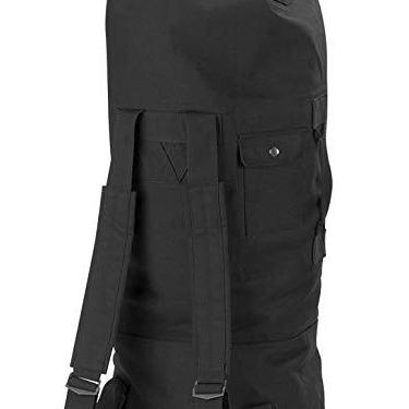 Imagem de Rothco Bolsa esportiva masculina com alça dupla, Preto, 22" x 38", Bolsa de viagem