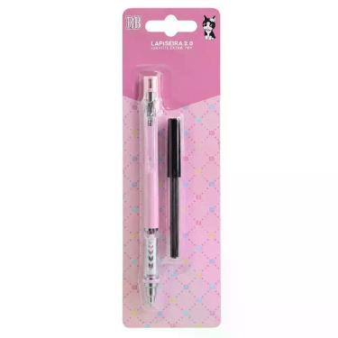 Imagem de Lapiseira 2.0mm c/ Grafite Extra Rebecca Bonbon Lilás Rosa Salmão Azul