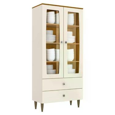 Imagem de Cristaleira Liz Off White Nature – Henn