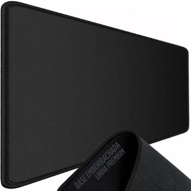 Imagem de Mousepad Gamer Pro HighSpeed Extra Grande 70 x 35 cm Com Base Emborrachada Lavável Preciso Acabamento Premium