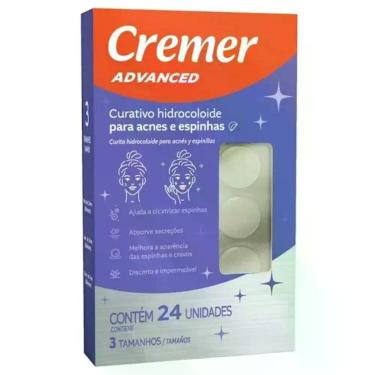 Imagem de Curativo Facial Cremer Advanced Acnes e Espinhas 24 unidades