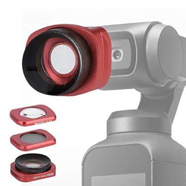 Imagem de Filtro CPL para Osmo, 3 peças CR Grande Angular 12,5X Macro CPL Kit de Filtros de Lente para Osmo