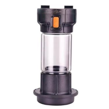 Imagem de SOXQZJH Cafeteira portátil, máquinas de café expresso, cafeteiras de gotejamento com função de botão forte, máquina de café de dose única, máquina de café pequena para acampamento e viagens, itens
