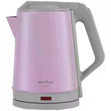Imagem de Chaleira Eletrica Britania BCH12RS 1.9L 1500 Watts 220V/60HZ Rosa/Cinz