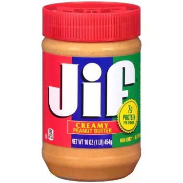 Imagem de Pasta de amendoim jif natural cremosa 454g