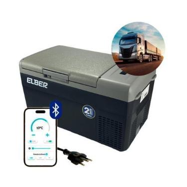 Imagem de Geladeira Portátil Caminhão 20 Litros Quadrivolt 12v/24v/110v/220v Elb