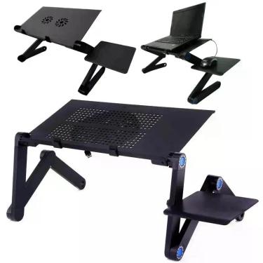 Imagem de Suporte De Cama Sofá Mesa Articulada Com Espaço para Mousepad Notebook