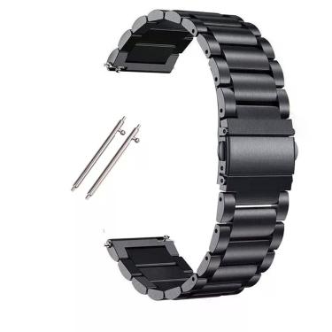 Imagem de Pulseira Para Smartwatch 20Mm 3 Elos Relogio Smartband Inox