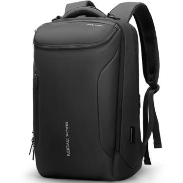 Imagem de MARK RYDEN Mochila à prova d'água de grande capacidade moderna bolsas de negócios para homens com porta de carregamento USB para viagem escolar, trilhas, mochila de trabalho, serve para Laptopop de