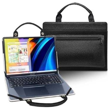 Imagem de Capa para laptop ASUS Vivobook 15 X1504 x1504za-nj1435 x1504va-nj446w X1504ZA-V2 X1504ZA-NJ972W com bolsa portátil com alça de bolsa, preta