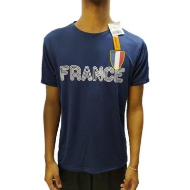 Imagem de Wum22084 - camiseta mas pes silk franca copa2022 / azul marinho / p - 
