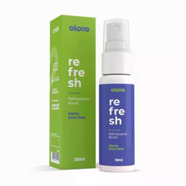 Imagem de Refrescante Bucal Olove Refresh Extra Forte Menta Eucalipto Spray Vermelho Uso Diario e Intimo 30ML