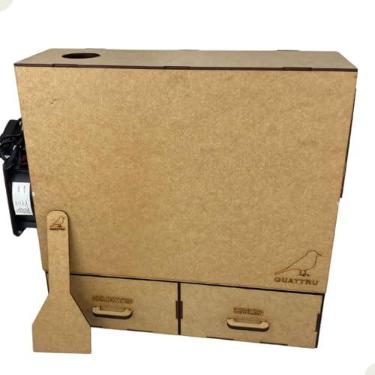Imagem de Separador Soprador de Sementes Elétrico para Pássaros Bivolt 110v/220v
