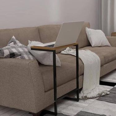 Imagem de Aparador de Canto para Decoração Moderna da Sala Estilo Industrial - R