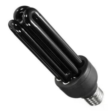 Imagem de Lâmpada Fluorescente Ultravioleta 30W 110V Luz Negra para Festa Efeitos em Cores Vibrantes e Identificação de Notas