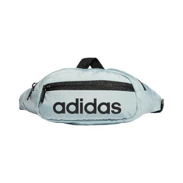 Imagem de adidas Bolsa de cintura principal, Matiz verde/preto/verde legado, One Size, Bolsa de cintura principal