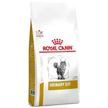 Imagem de Ração Royal Canin Feline Veterinary Diet Urinary S/O 1,5Kg