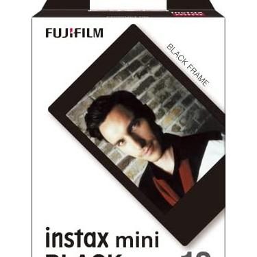 Imagem de Filme Instax Mini Black com 10 Fotos, Fujifilm