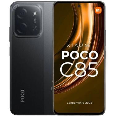 Imagem de Smartphone POCO C85 NFC Lançamento Xiaomi 2026 50mp tela 6,9 120Hz 256