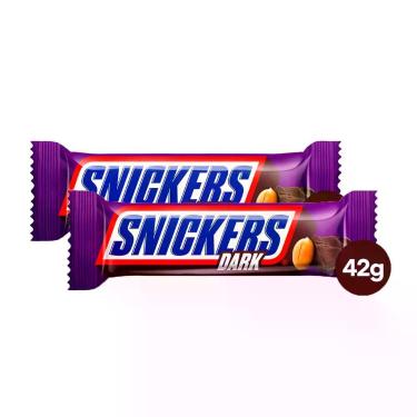 Imagem de Kit 2 Chocolate Snickers Dark 42g