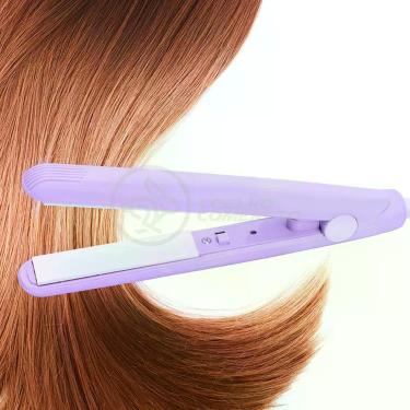 Imagem de Mini Chapinha Prancha 17Cm Bivolt 110|220V Profissional Roxo