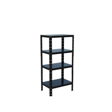 Imagem de Estante Aço Pequena p 60kg 4 Bandejas Tripartida 95cm x 30cm x 45cm Va