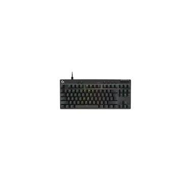 Imagem de Teclado Gamer Logitech G PRO X TKL RAPID, Switches Magnético-analógicos, Modo Rapid Trigger, Layout US, Preto - 920-013131