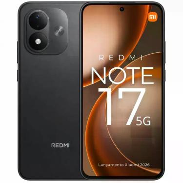 Imagem de Smartphone Redmi Note 17 5G 128GB Tela Alta Resolução 120Hz Bateria Al