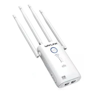 Imagem de Roteador Repetidor Sinal Wi-Fi Banda Dupla Wavlink AC1200 Gigabit