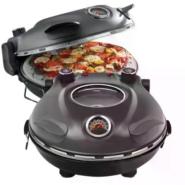 Imagem de Forno de pizza elétrico completo Italiano para cozinhar em casa com a 