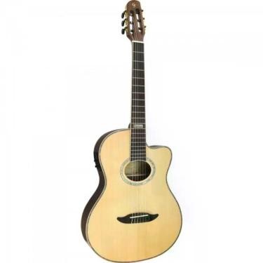 Imagem de Violao Flat Cutaway Nylon Gnf3 Ceq Ns Natural Satin
