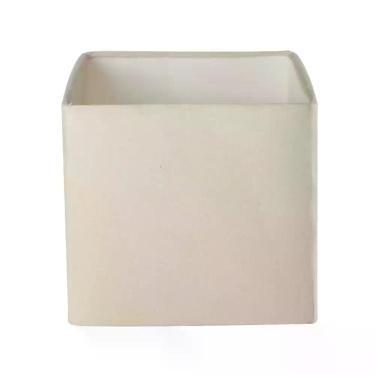 Imagem de Cúpula para Abajur luminaria 20x20x20cm Tecido algodão Soquete Naciona