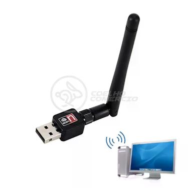 Imagem de Antena Usb 2.0 Receptor De Wifi Wireless Internet Sem Fio 1200Mbps 802.Inn Pc Notebook 36