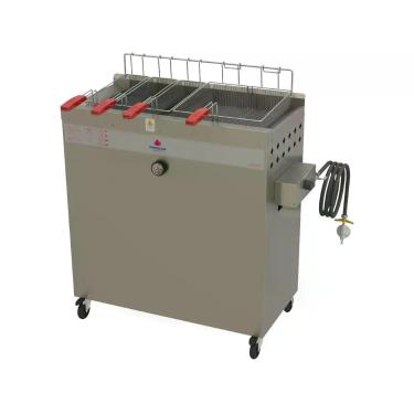 Imagem de Fritadeira à Gas Água e Óleo 30L 1 Cuba Inox PR-3000BPG Progás