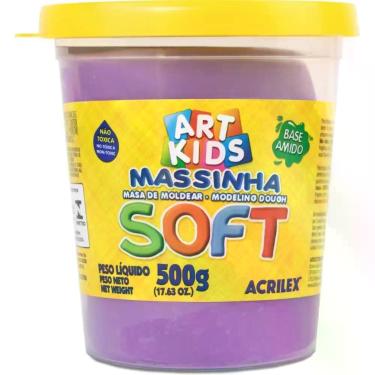 Imagem de Soft 500G.VIOLETA BS Amido - Acrilex