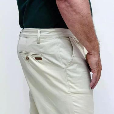 Imagem de Calça Masculina Alfaiataria MPollo - M-Pollo, Bege claro, 46