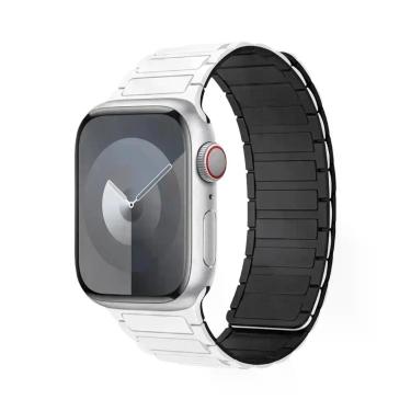 Imagem de Pulseira De Silicone Magnética Para Apple Watch De 40mm 44mm 45mm 49mm